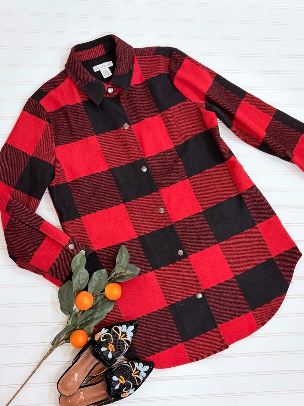 Keren Hart Buffalo Plaid Jacket